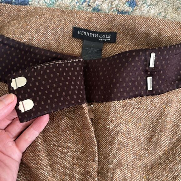 Kenneth Cole Tweed trousers size 2 - Picture 4 of 6